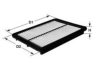 CLEAN FILTERS MA1012 Air Filter